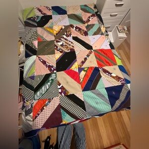 Vintage Cutter/Scrap Quilt Handmade Quilt